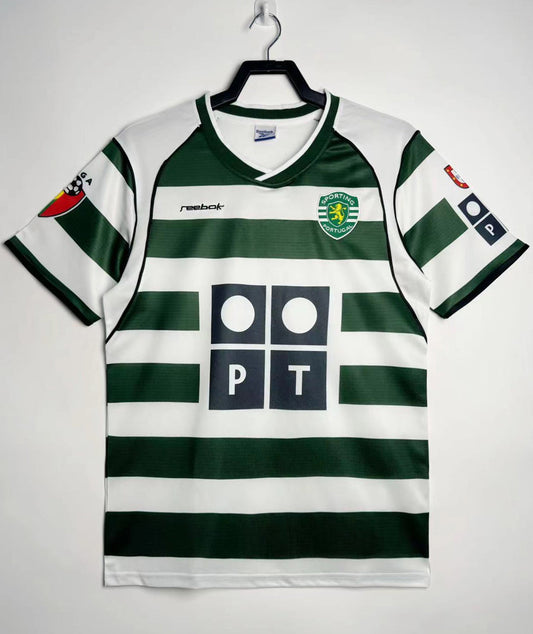 Sporting CP Home Kit Retro 01/03